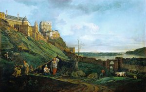 Theben an der March 作者 贝尔纳多·贝洛托（Canaletto）